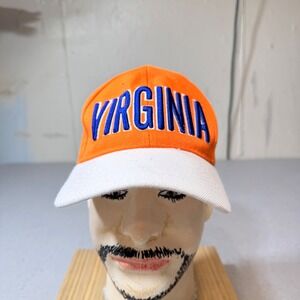 Sporty Cap Virginia Orange‎ Blue Baseball Cap Adjustable Strap #SportyCap